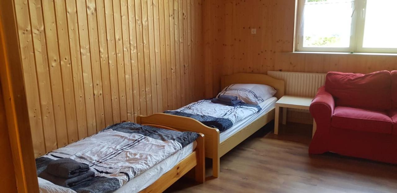 Niederdreisbacher Hutte - Moderne Doppelzimmer - Einzelbetten - Kültér fotó